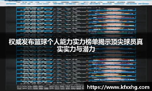 权威发布篮球个人能力实力榜单揭示顶尖球员真实实力与潜力